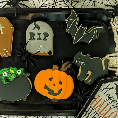 Halloween Themed Cookie Cutters