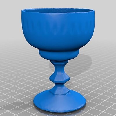 Ancient crystal Glas  3D Scan
