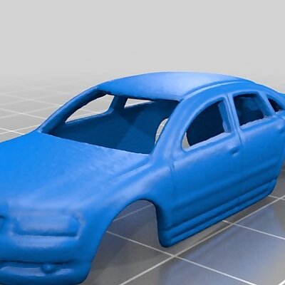 Scanned Audi A8 scale model 1100  3D Scan