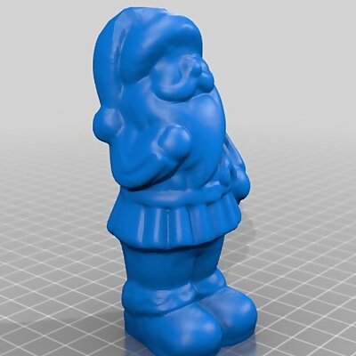 Santa figurine  3D Scan