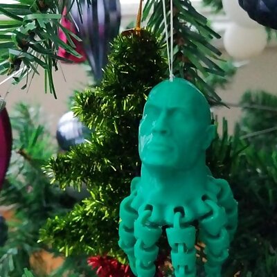 Rocktopus christmas tree ornament