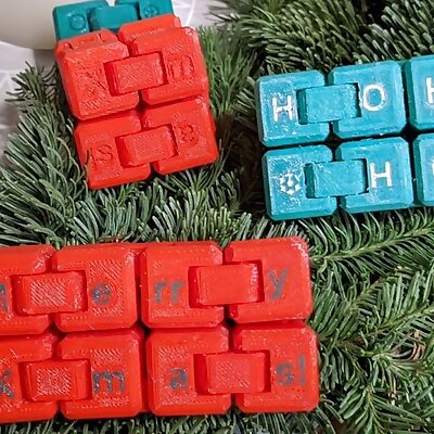 Holiday Sturdy Infinity Cube