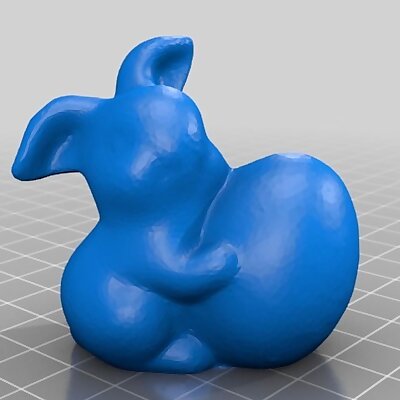 Easter Bunny 3D Scan