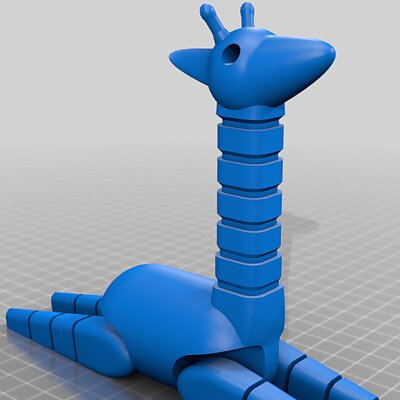 Giraffe Toy Improved Printability