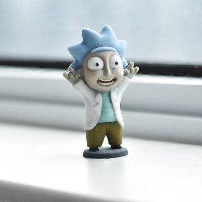 Tiny Rick!  3D files