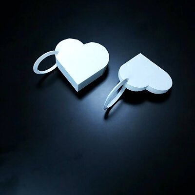 Heart Keychains