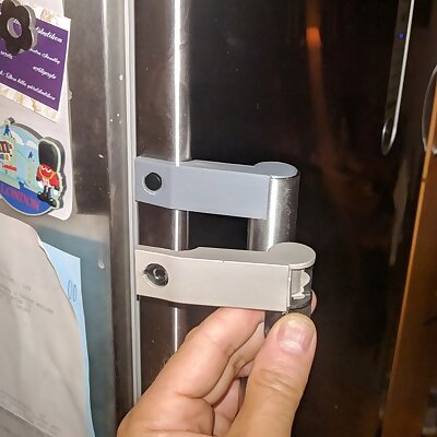 Siemens fridge  freezer handle bar mount