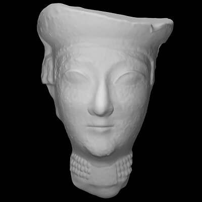Head of a goddess Aphrodite