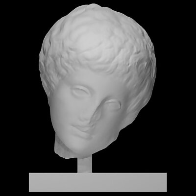 Head of a figure of an athlete  socalled Narkissos