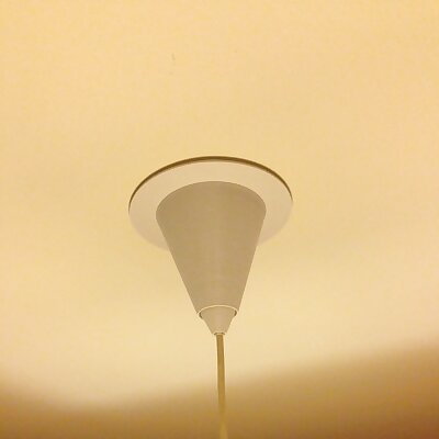 Replacement lamp ceiling cover or canopy