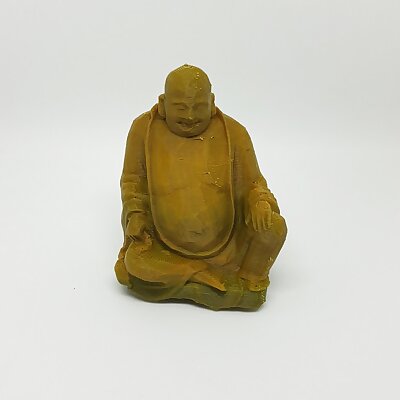 low poly buddha