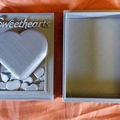 Sweethearts candy Box