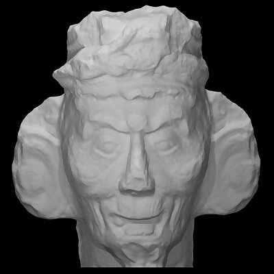 Head of Maya character 3