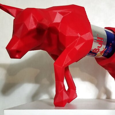 ESSO Red Bull Low Poly Red Bull