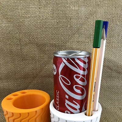 250ml can and pen cupholder adaptor