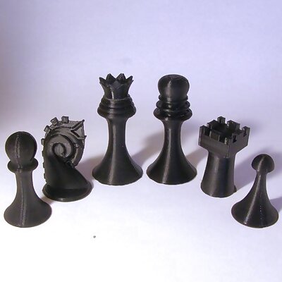 Duchamp Chess Set