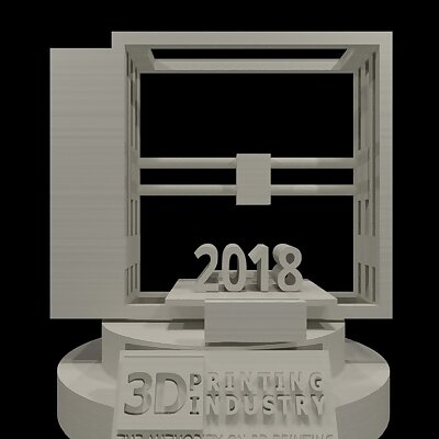 Official trophy design 3d competition