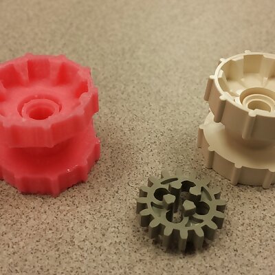 Lego Technic Rubber Track Idler Wheels