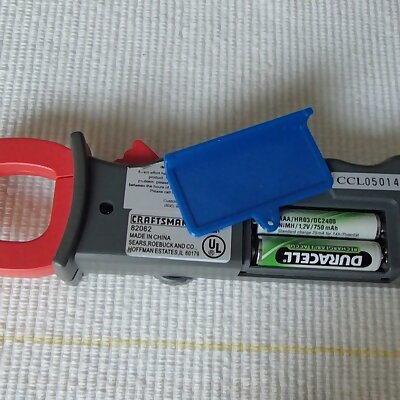 Craftsman Clampmeter 82062 Battery Cover