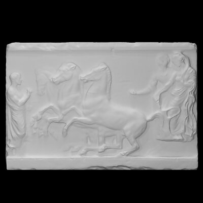 Votive Relief with the Abduction of a Goddess