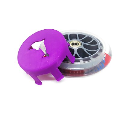 Wheel Whizzer for micro scooter dolphin version