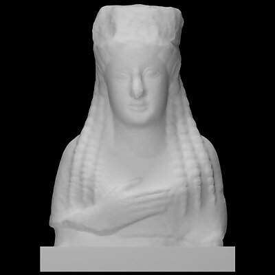Upper Body of a Girl Statue