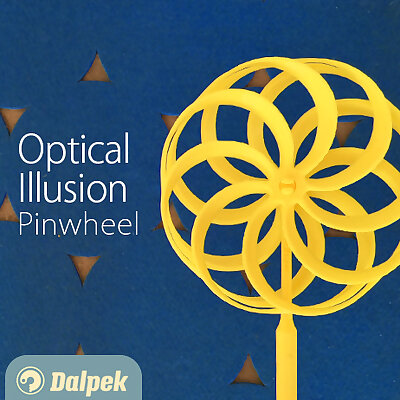 Optical Illusion Pinwheel v25