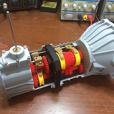 Working 5 speed transmission model for Toyota 22RE engine