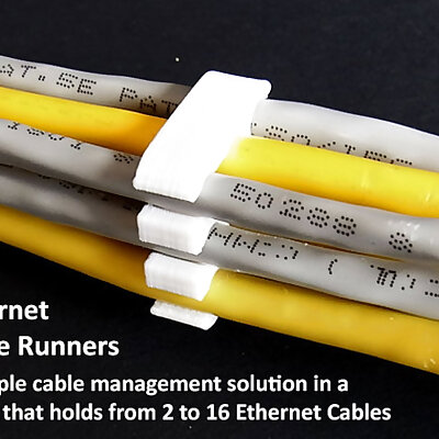 Ethernet Cable Runners