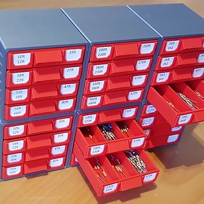 Resistor Box Stackable  Customizable