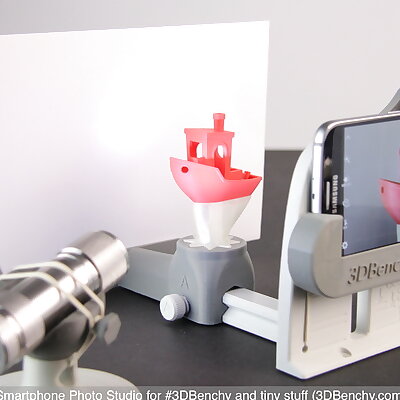 Smartphone Photo Studio for 3DBenchy and tiny stuff