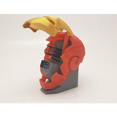 Updated Mechanical Iron man SD Card Holder