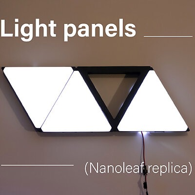 Light panels  nanoleaf replica  wall panel