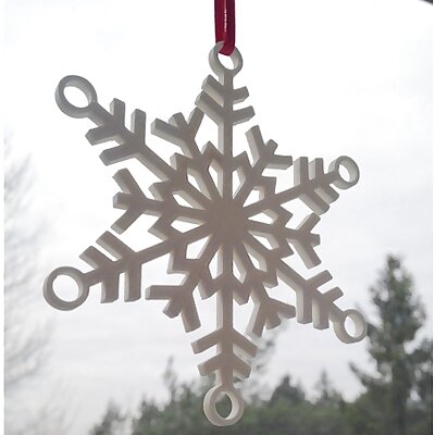 Christmas Ornament  Snowflake