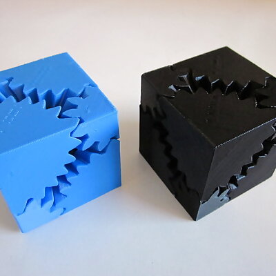 Screwless Cube Gears