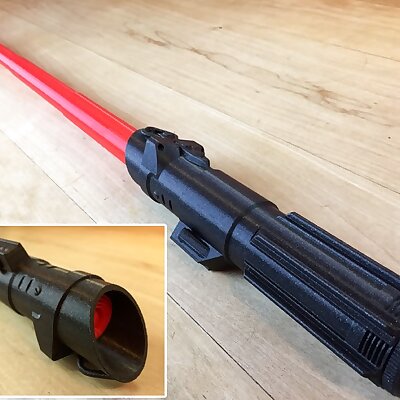 Collapsing Sith Lightsaber Removable Blade