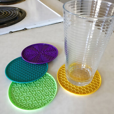 Infill coasters