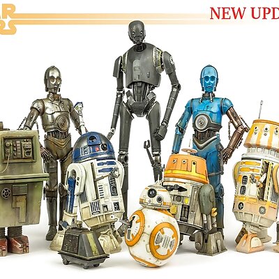 Star Wars Legion Scale Droid pack