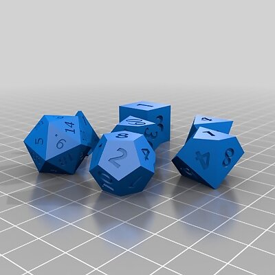 Dice set for DnD  DD