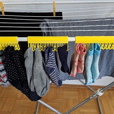 Sock Clips for Drying Rack