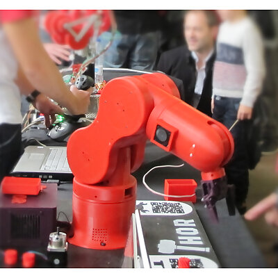 Thor  Open Source 3D printable Robotic Arm