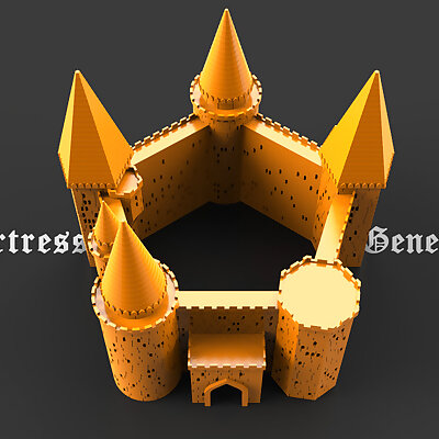 Medieval Fortress Generator