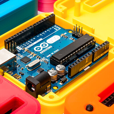 3D Printed Case for Arduino Uno Leonardo