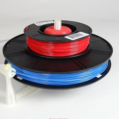 Universal standalone filament spool holder Fully 3Dprintable
