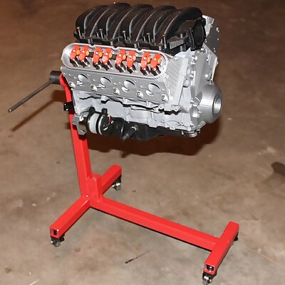 Chevy Camaro LS3 V8 Engine  Scale Working Model