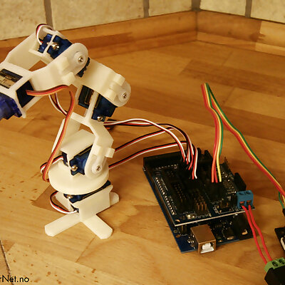 Micro Robot arm 9g Micro Servo see video