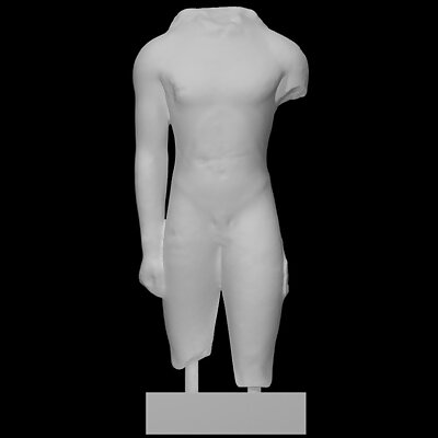 Torso of an Archaic Statue of a Youth Kouros
