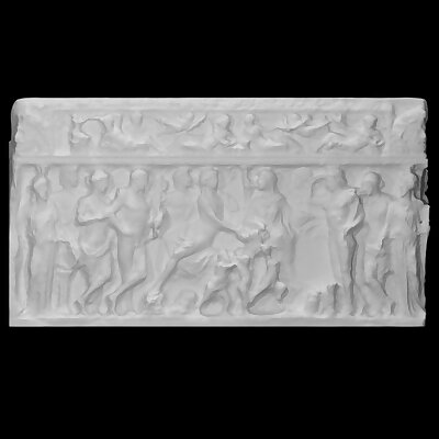 Sarcophagus with depiction of Dionysus and Ariadne