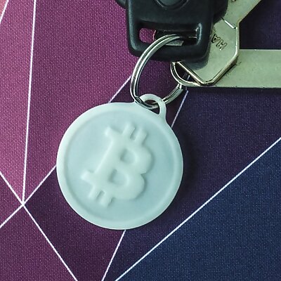 Crypto keychain Bitcoin