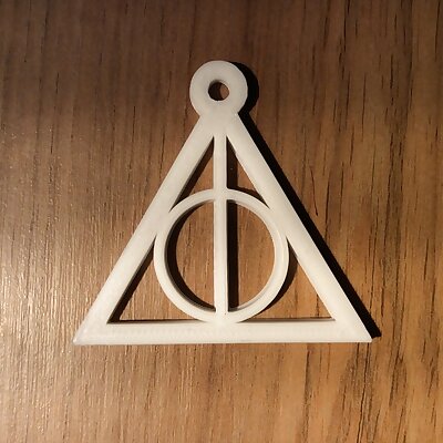 Deadly Hallows keychain harry potter